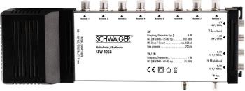 Schwaiger SEW4058 rozdeľovač satelitného signálu Vstupy (viacnásobný spínač): 5 (4 SAT / 1 terestrický) Počet účastníkov