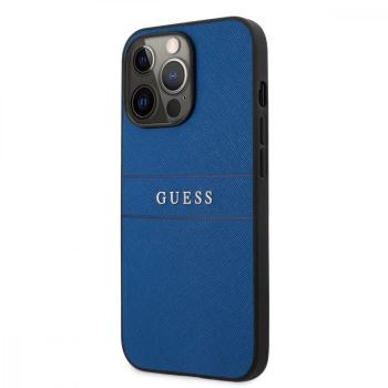 GUESS GUHCP13XPSASBBL PRE IPHONE 13 PRO MAX PU LEATHER SAFFIANO ZADNY KRYT BLUE