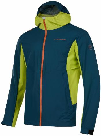 La Sportiva Discover Jkt M Storm Blue/Lime Punch XL