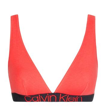 CALVIN KLEIN - punch pink color unlined triangle podprsenka-L