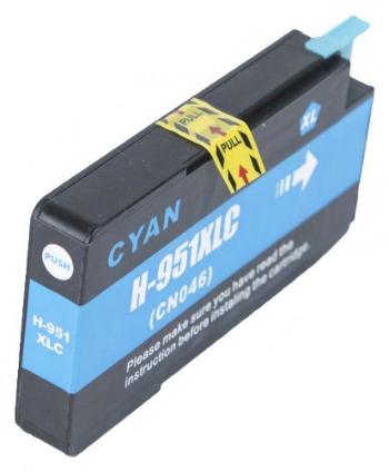 HP CN046AE - kompatibilná cartridge HP 951-XL, azúrová, 27ml