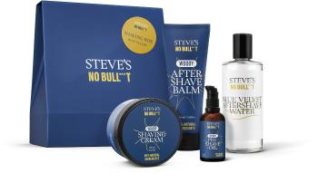 Steve´s Darčeková sada Shaving Box Blue Velvet