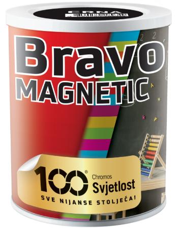 BRAVO MAGNETIC - Magnetická farba 0,5 l cierna