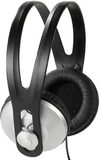 Vivanco SR 97  Hi-Fi slúchadlá On Ear na ušiach  čierna, strieborná