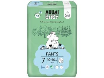 Muumi Baby Pants 7 XL 16-26 kg, nohavičkové eko plienky