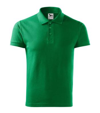 MALFINI Pánska polokošeľa Cotton - Stredne zelená | XL
