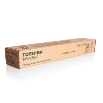 Toshiba originálny toner T-FC75E-C, cyan, 35400 str., 6AK00000251, Toshiba e-studio 5560c, 5520c, 5540c