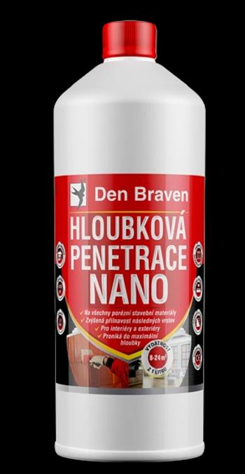 DEN BRAVEN - Hĺbková penetrácia NANO 5 l transparentná