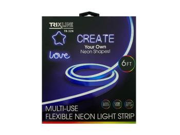 LED pásik USB TRIXLINE TR-32N 1,8m modrý neónový