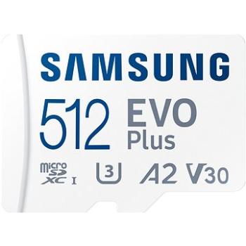 Samsung MicroSDXC 512 GB EVO Plus + SD adaptér (MB-MC512KA/EU)
