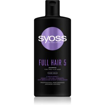 Syoss Full Hair 5 šampón pre jemné vlasy pre objem a vitalitu 440 ml