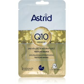 Astrid Q10 Miracle protivrásková a spevňujúca maska na tvár pre regeneráciu pleti 20 ml