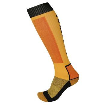 Ponožky Husky Snow Wool žltá / čierna XL (45-48)
