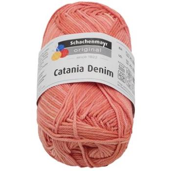 CATANIA denim 50 g – 130 koralová (6910)