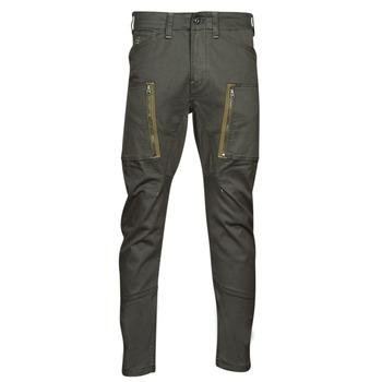 G-Star Raw  Nohavice Cargo Zip pkt 3D skinny cargo  Šedá