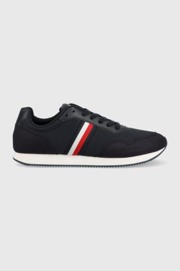 Tenisky Tommy Hilfiger CORE LO RUNNER tmavomodrá farba, FM0FM04504