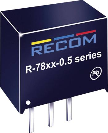 RECOM R-786.5-0.5 DC / DC menič napätia, DPS  6.5 V/DC 0.5 A 3.75 W Počet výstupov: 1 x
