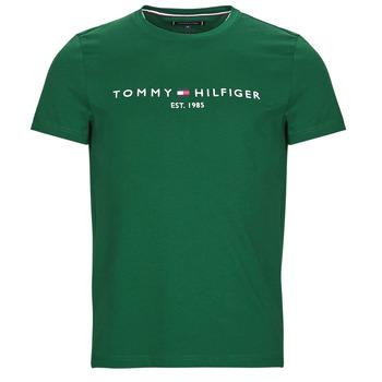 Tommy Hilfiger  Tričká s krátkym rukávom TOMMY LOGO TEE  Zelená