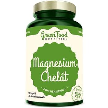 GreenFood Nutrition Magnézium Chelát 90 kapsúl (8594193921805) + ZDARMA Jód GreenFood Nutrition
