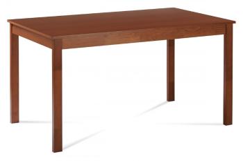 AUTRONIC BT-6786 TR3 Jedálenský stôl 135x80x75 cm, masív buk, MDF a dyha, morenie tmavá čerešňa
