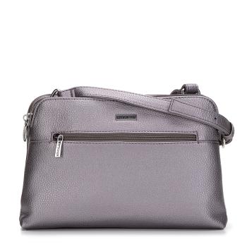 Dámska dvojkomorová crossbody kabelka Wittchen z ekokože 97-4Y-614-8M