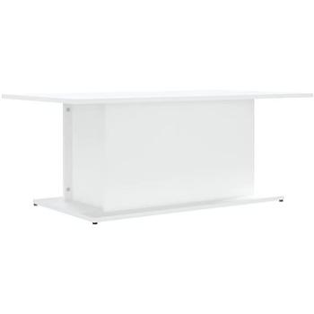 SHUMEE Konferenčný stolík biely 102 × 55,5 × 40 cm drevotrieska, 810307
