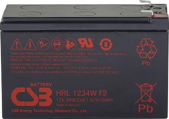 CSB Battery HRL 1234W high-rate longlife HRL1234WF2-FR olovený akumulátor 12 V 8.5 Ah olovený so skleneným rúnom (š x v