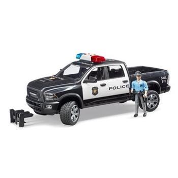 Bruder Konštrukčné vozidlá – policajný pikap RAM 2500 s policiajtom (4001702025052)