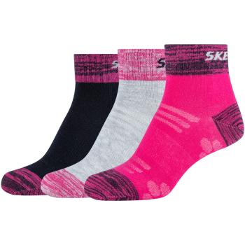 Skechers  3PPK Wm Mesh Ventilation Quarter Socks  Ponožky Viacfarebná