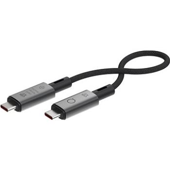 LINQ USB4 PRO Cable 0,3 m – Space Grey (LQ48028)