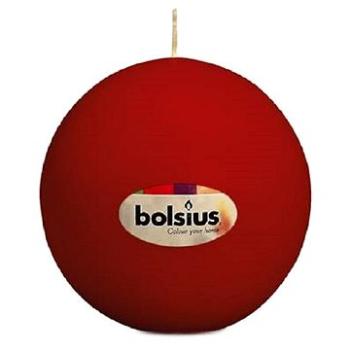 BOLSIUS sviečka guľa antická červená 7 cm (8717847134776)