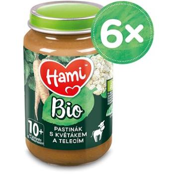 Hami BIO Paštrnák s karfiolom a teľacím 6× 190 g (5900852054631)