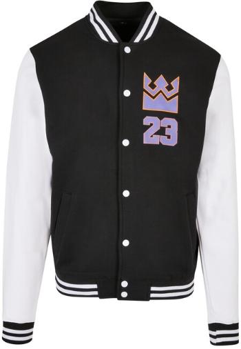 Mr. Tee Haile The King College Jacket blk/wht - XL