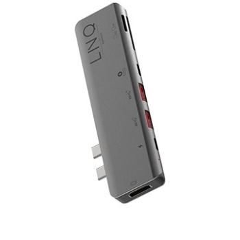 LINQ Pro USB-C 10Gbps Multiport Hub with 4K HDMI and Thunderbolt Passthrough for MacBook (LQ48012)