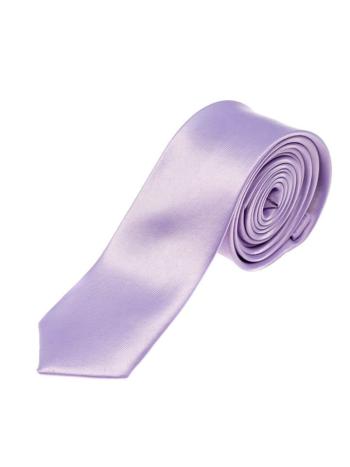 Fialová pánska elegantná kravata BOLF K001