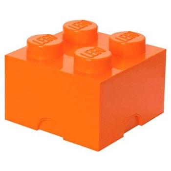 LEGO Úložný box 4 250 × 250 × 180 mm – oranžový (5711938026035)