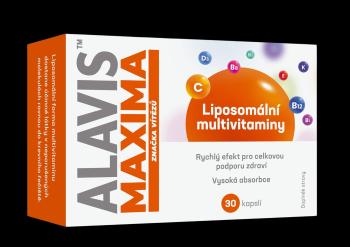 ALAVIS MAXIMA Lipozomálny multivitamín 30 kapsúl