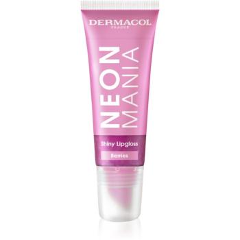 Dermacol Neon Mania lesk na pery v tube odtieň Berries 10 ml