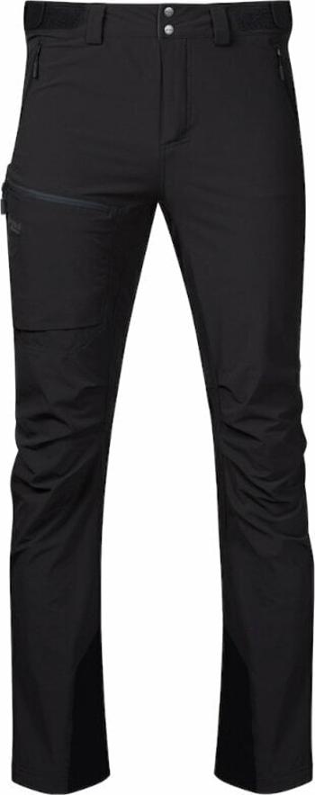 Bergans Outdoorové nohavice Breheimen Softshell Men Pants Black/Solid Charcoal S