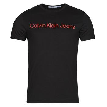 Calvin Klein Jeans  Tričká s krátkym rukávom CORE INSTITUTIONAL LOGO SLIM TEE  Čierna