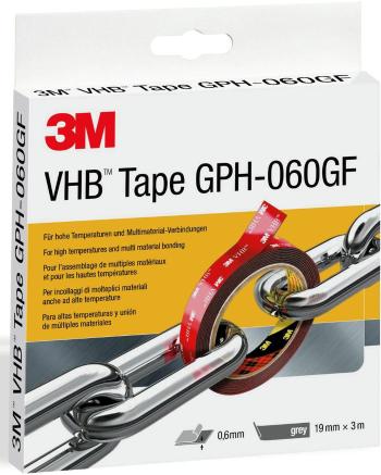 3M  GPH-060F19-3 lepiaca páska  sivá (d x š) 3 m x 19 mm 1 ks