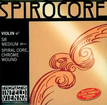 Thomastik Strings For Violin Spirocore spiral core Medium 4/4