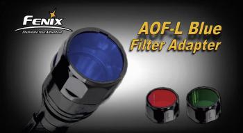 Fenix Light AOFSB farebný filter  Fenix PD12, Fenix PD35, Fenix UC40 modrá