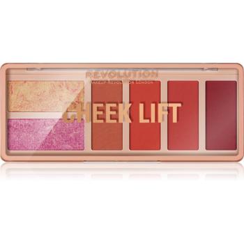 Makeup Revolution Cheek Lift paleta líceniek odtieň Coral Dreaming 6x1,8 g