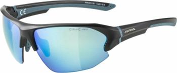 Alpina Lyron HR Black/Blue Matt/Blue