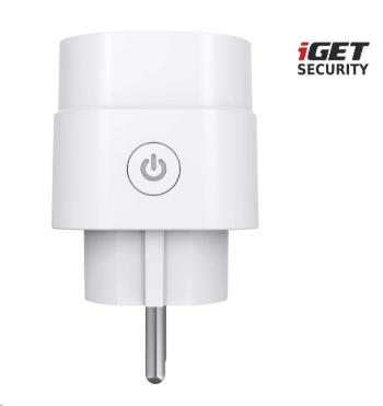 iGET SECURITY EP16 - Bezdrôtová múdra zásuvka 230V s meraním spotreby pre alarm iGET SECURITY M5