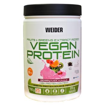 WEIDER Vegan Protein Mix ovocných bobulí 750 g