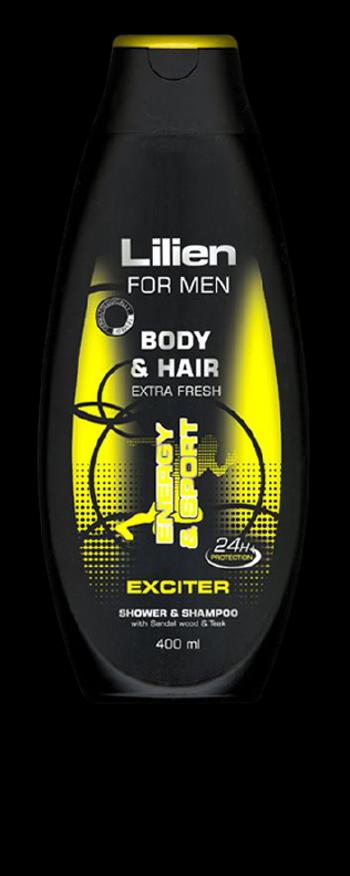 Lilien sprchový šampón pre mužov Exciter 400 ml