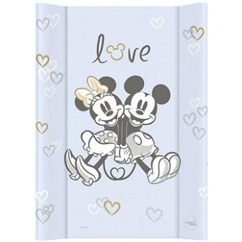 CEBA BABY prebaľovacia podložka s pevnou doskou Comfort 50 × 70 cm, Disney Minnie & Mickey Blue (5907672336886)