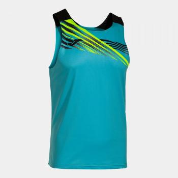 ELITE X SLEEVELESS SHIRT FLUOR TURQUOISE BLACK XL